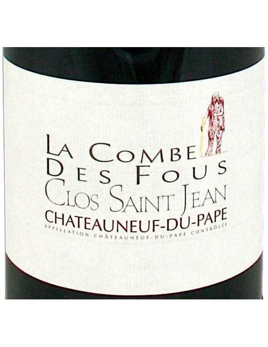 CNP "la combe des fous" 2010 - domaine Clos St Jean (magnum, 1.5 l)