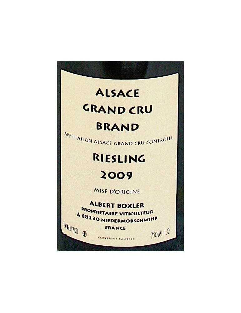 Riesling Grand Cru Brand "K" 2009 - Albert Boxler
