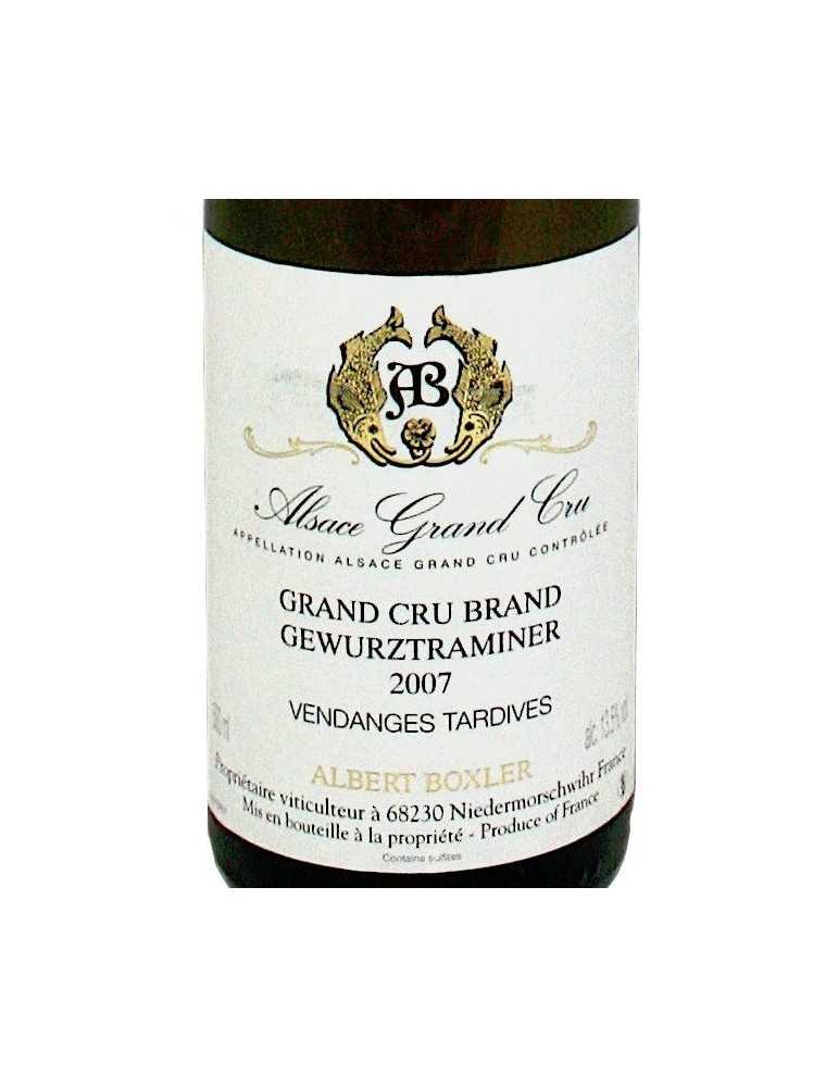 Gewurztraminer Grand Cru Brand Vendanges Tardives 2007 - Albert Boxler (0.5 l) 