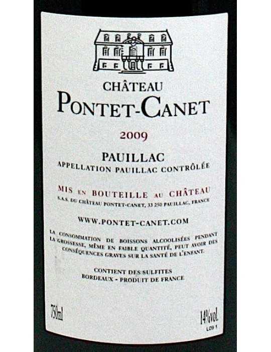 Château Pontet Canet 2009 (CBO 6 bout.)