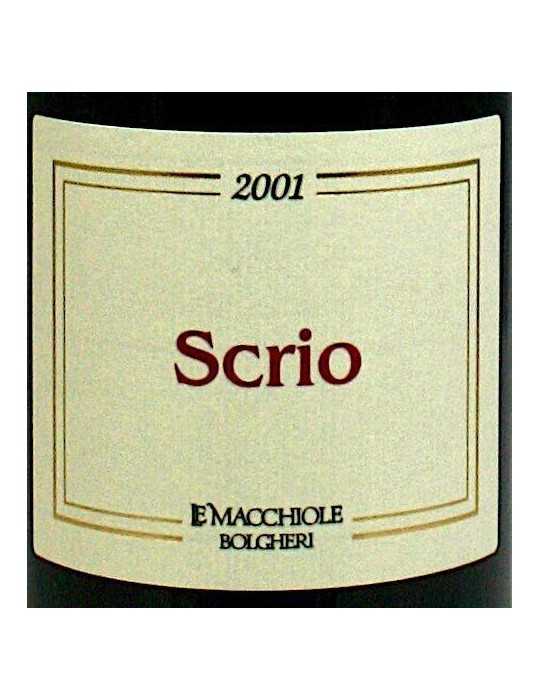 Scrio 2001 - Le Macchiole (case of 6 bottles)
