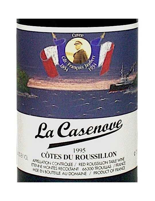  IGP Cotes Catalanes Cuvée Commandant François Jaubert 1995 - Domaine La Casenove