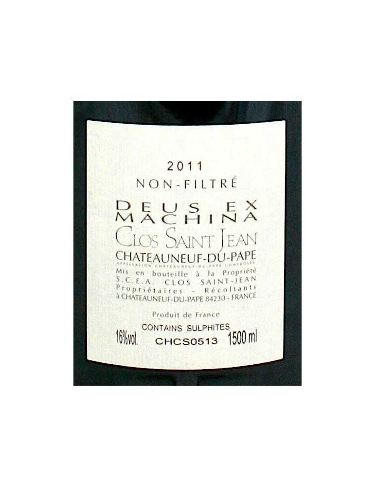 CNP "deus ex machina" 2011 - domaine Clos St Jean (magnum, 1.5 l)