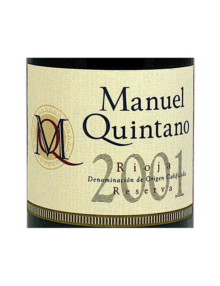 Reserva Especial Manuel Quintano 2001 - Bodegas Castillo Labastida
