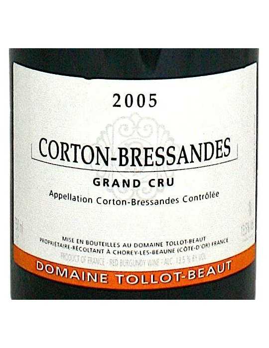 Corton-Bressandes Grand Cru 2005 - domaine Tollot-Beaut & fils 