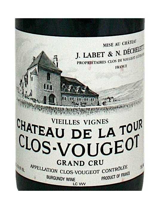 Clos de Vougeot Vieilles Vignes Grand Cru 2009 - Château de la Tour