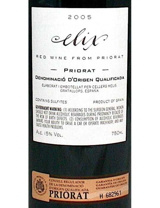 Elix 2005 - Bodega Melis