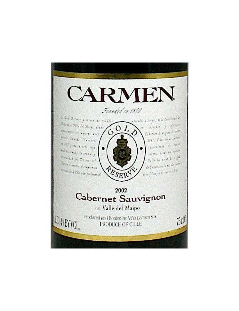 Cabernet Sauvignon Gold reserve 2002 - Carmen