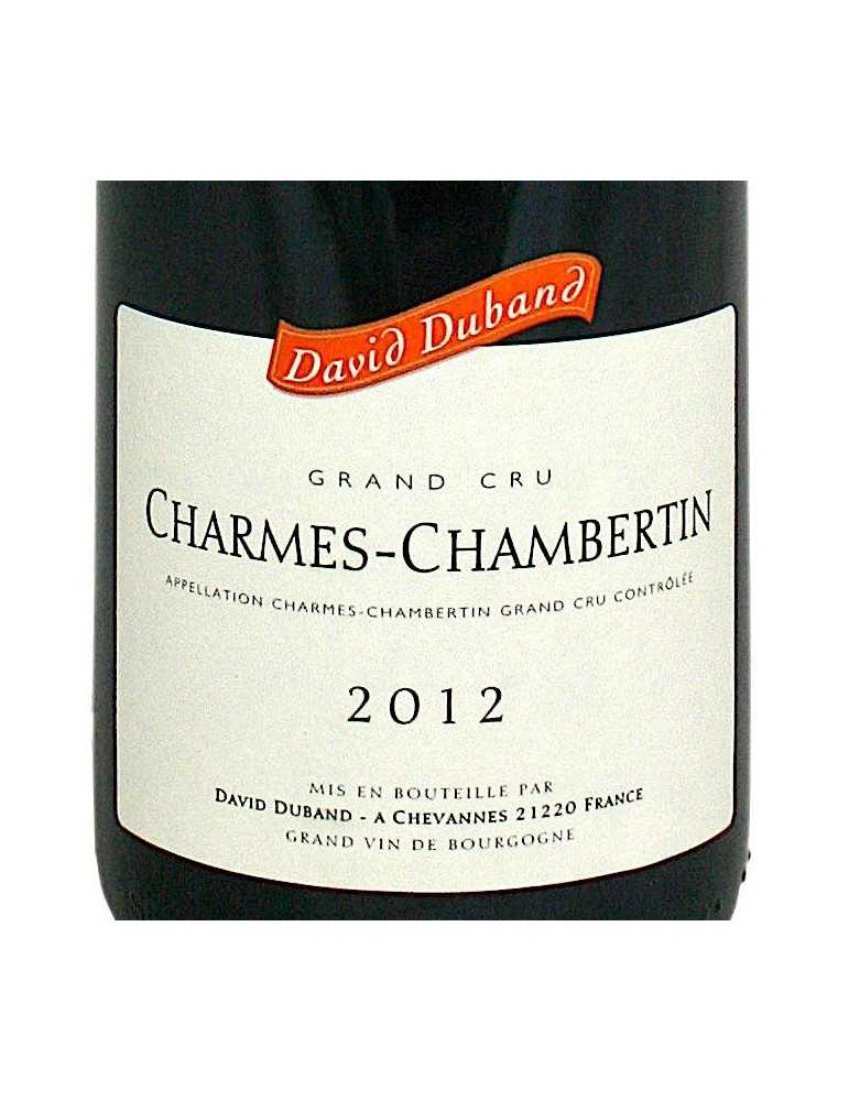 Charmes Chambertin 2012 - Domaine David Duband