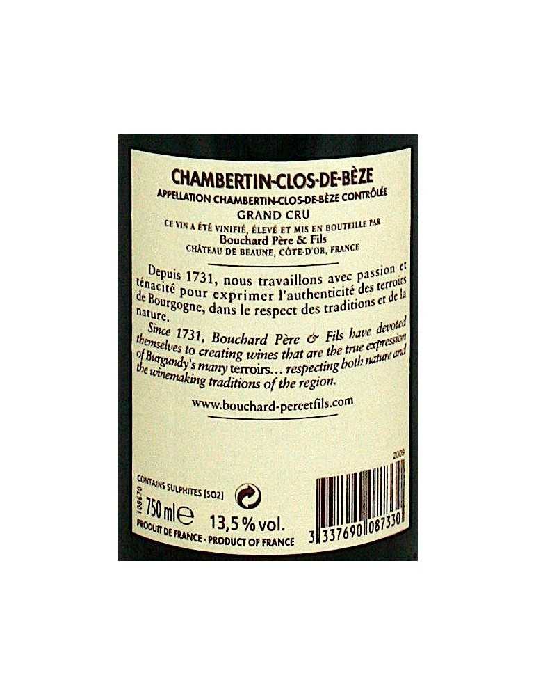 Chambertin Clos de Bèze 2009 - domaine Bouchard