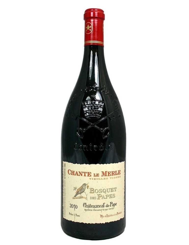 Châteauneuf du Pape Chante le Merle Vieilles Vignes 2010 - Dom. Bosquet des Papes (magnum, 1.5 l)