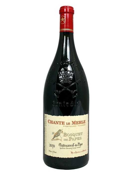 Châteauneuf du Pape Chante le Merle Vieilles Vignes 2010 - Dom. Bosquet des Papes (magnum, 1.5 l)