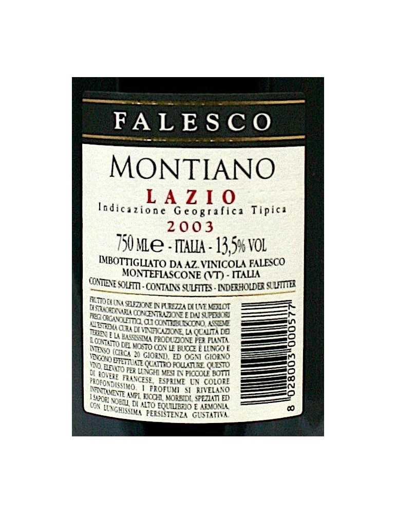 Montiano Lazio IGT 2003 - Falesco