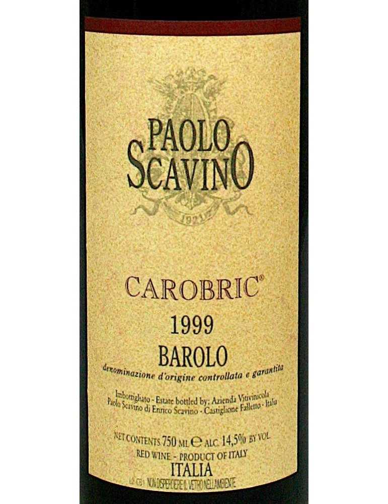 Barolo Carobric 1999 - Paolo Scavino