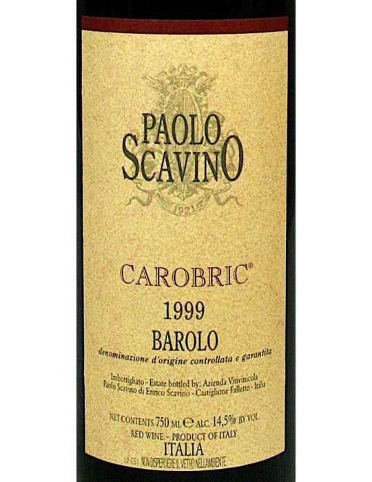 Barolo Carobric 1999 - Paolo Scavino