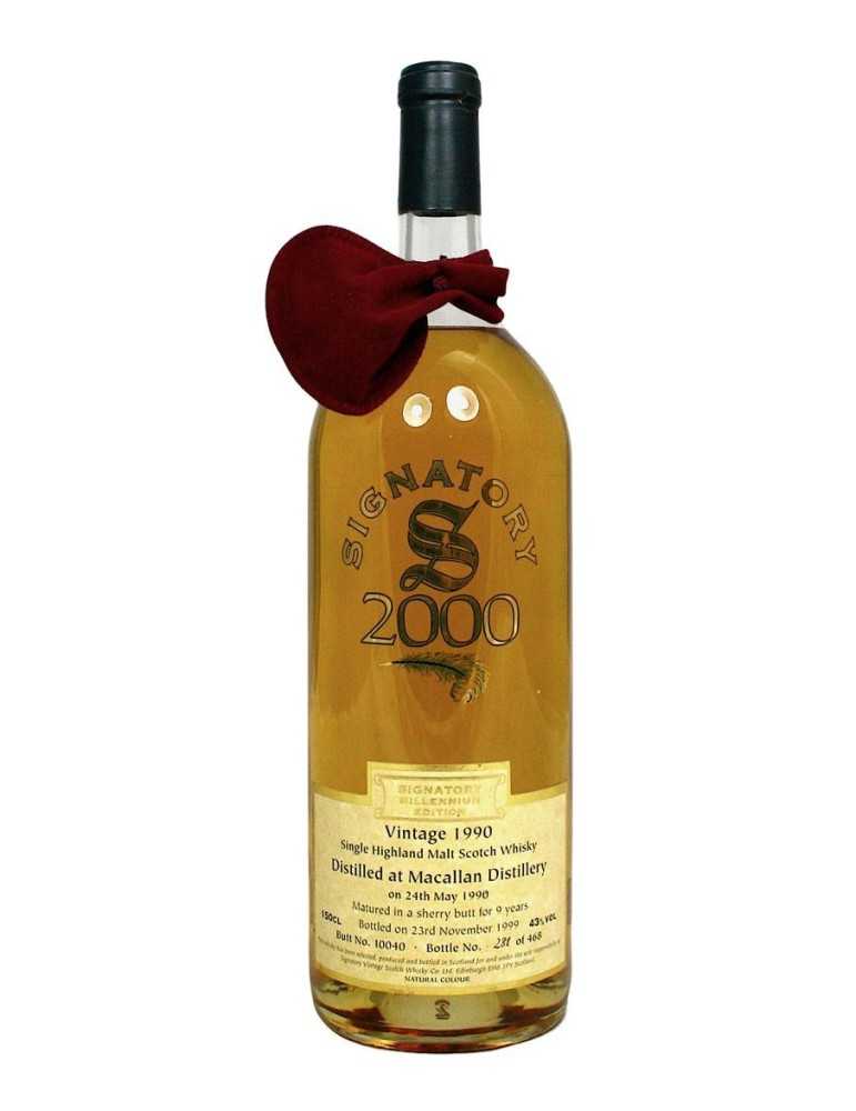 Macallan 1990-1999 - 9 Year Old - Signatory Vintage (magnum, 1.5 Litre )