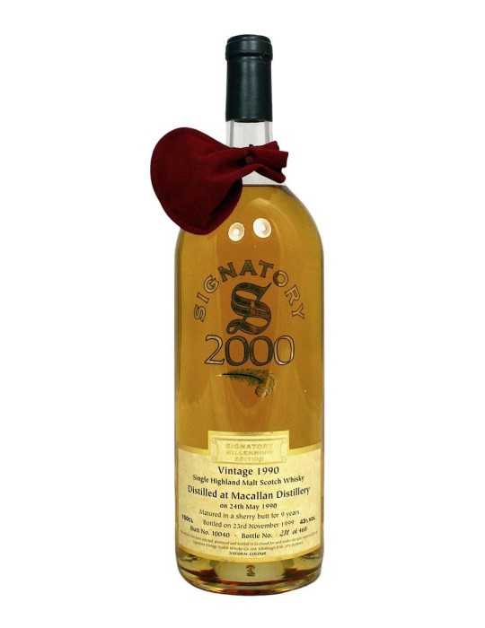 Macallan 1990-1999 - 9 Year Old - Signatory Vintage (magnum, 1.5 Litre )
