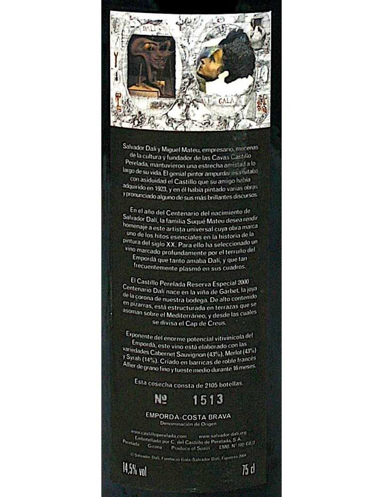 Perelada Castle Special Reserve Centenary Dali 2000
