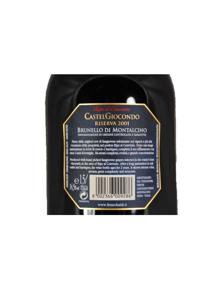 Brunello di Montalcino Ripe al Convento Riserva 2001 - Marchesi de Frescobaldi (CBO magnum, 1.5 l)