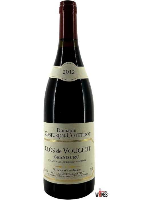 Clos de Vougeot GC 2012 - domaine Confuron-Cotetidot