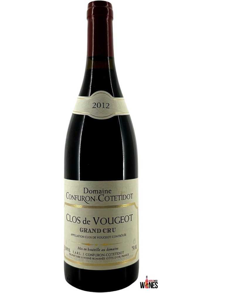 Clos de Vougeot GC 2012 - domaine Confuron-Cotetidot
