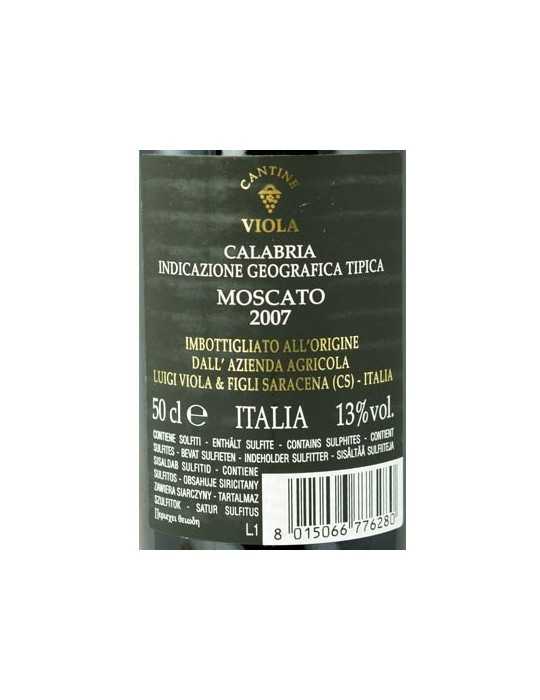 Passito Moscato Calabria 2007 - Cantine Viola (0.5 l)