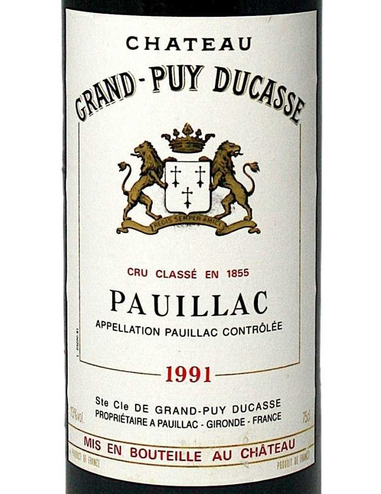 Château Grand Puy Ducasse 1991