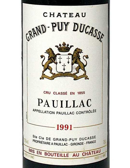 Château Grand Puy Ducasse 1991