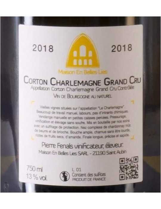 Corton-Charlemagne 2018 - Maison en belles lies (Pierre Fenals)
