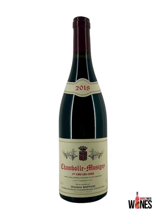 Chambolle-Musigny 1er Cru Les Cras 2018 - domaine Ghislaine Barthod 
