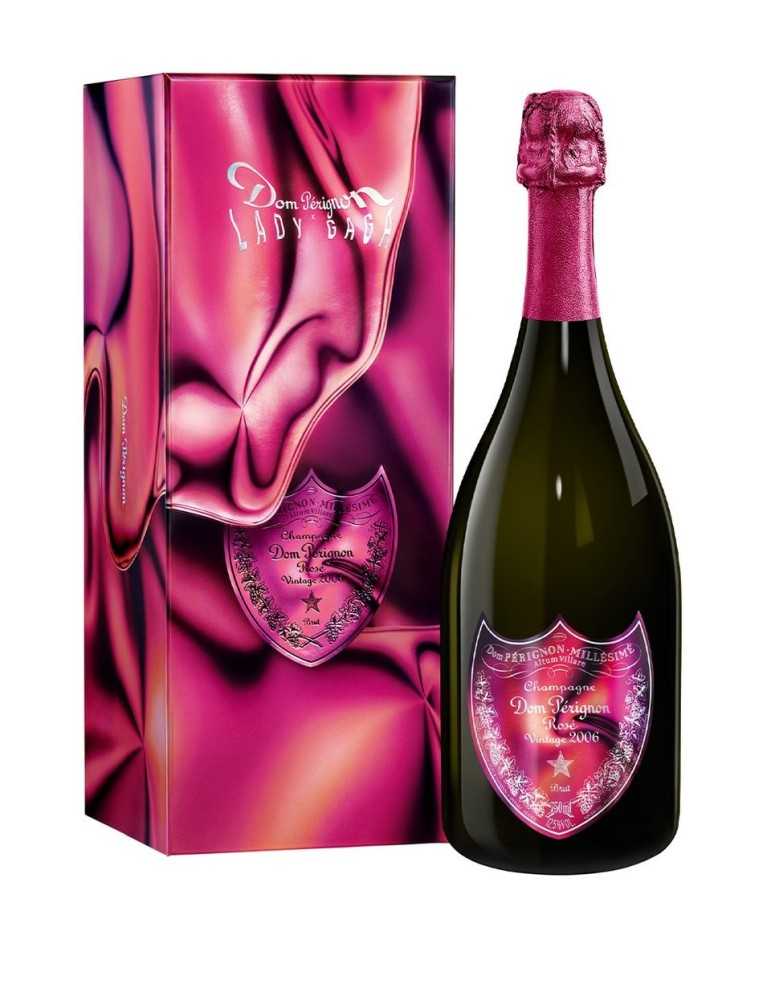 Dom Pérignon rosé 2006 édition limitée Lady Gaga (avec coffret)