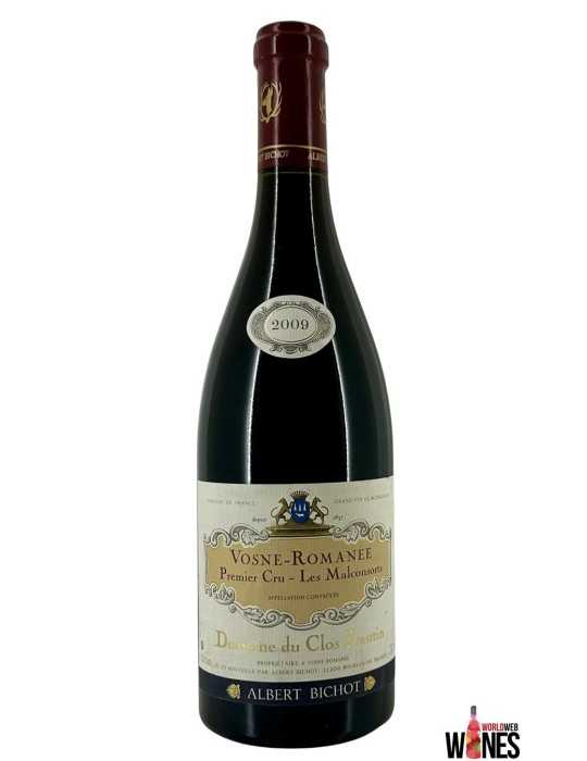 VOSNE-ROMANÉE 1ER CRU LES MALCONSORTS CLOS FRANTIN 2009 - ALBERT BICHOT