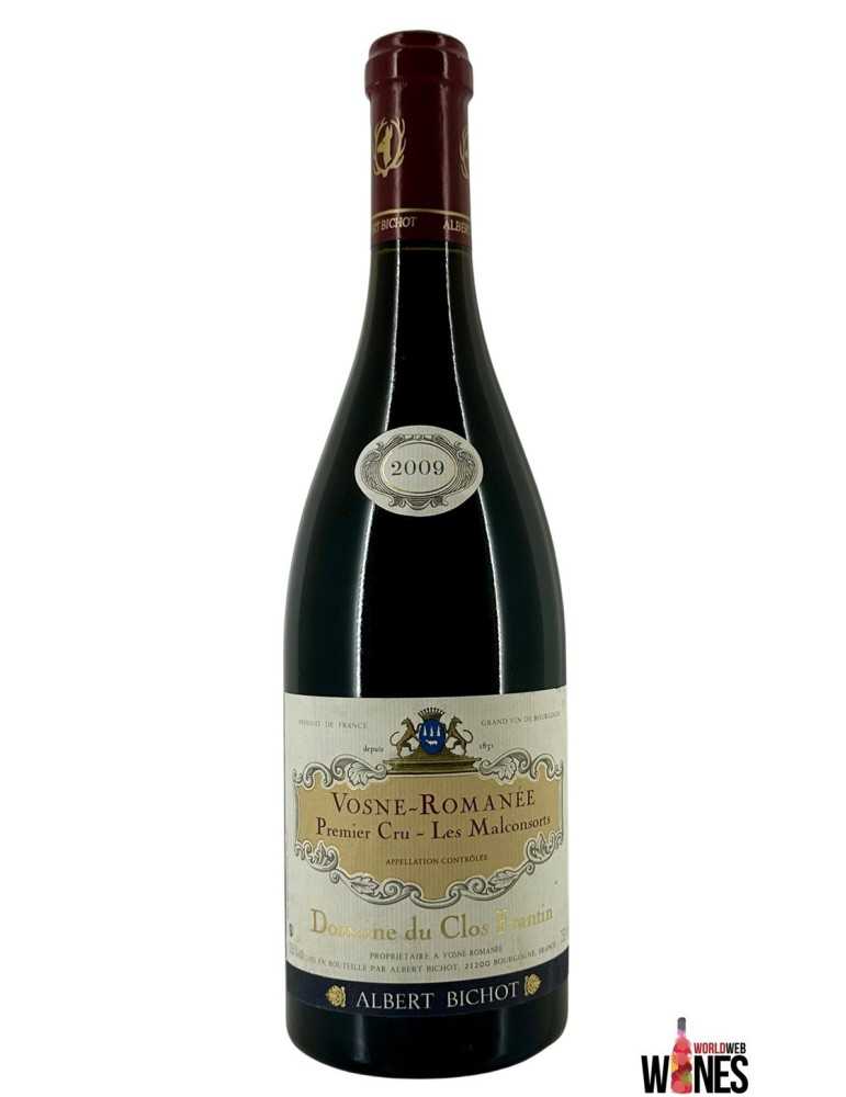 VOSNE-ROMANÉE 1ER CRU LES MALCONSORTS CLOS FRANTIN 2009 - ALBERT BICHOT
