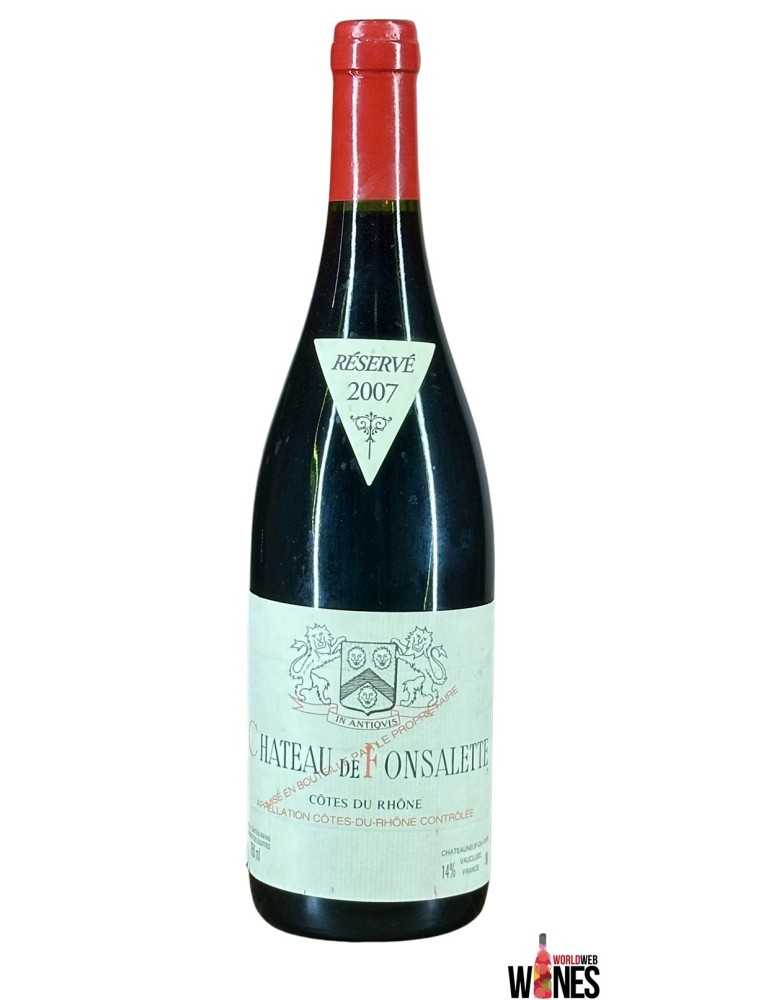Cotes du Rhone Reserve 2007 - Chateau de Fonsalette