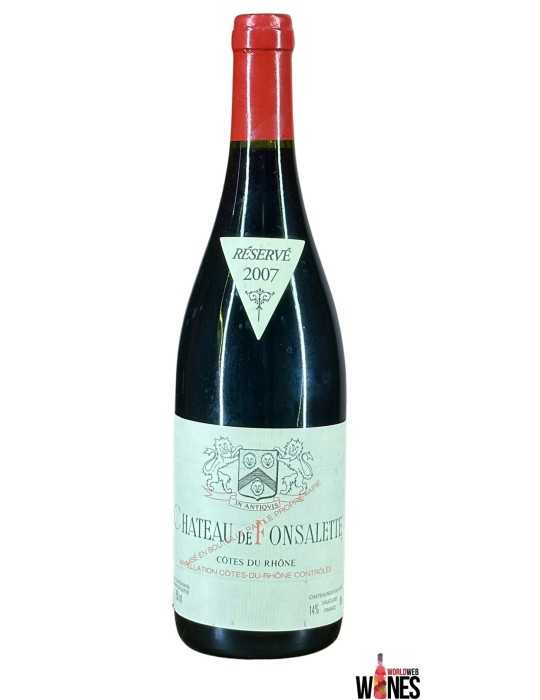 Cotes du Rhone Reserve 2007 - Chateau de Fonsalette