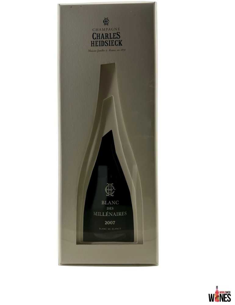 Blanc des Millénaires 2007 - Charles Heidsieck (avec coffret)