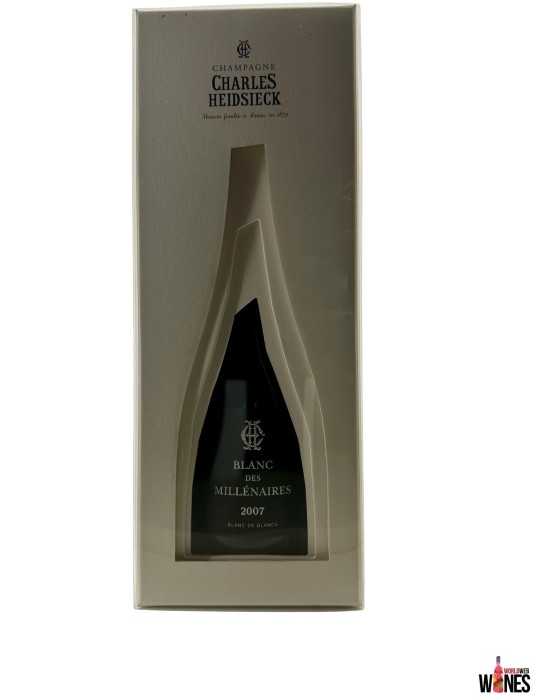 Blanc des Millénaires 2007 - Charles Heidsieck (avec coffret)