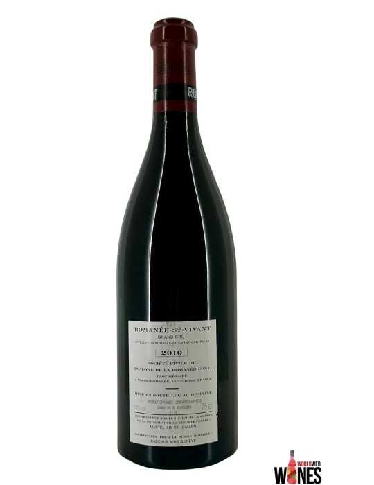 Romanée St Vivant GC 2010 - Domaine de la Romanée Conti 