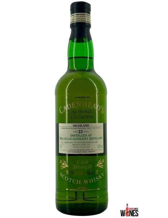 Macallan Glenlivet 1976 22 Year Old - Cadenhead's