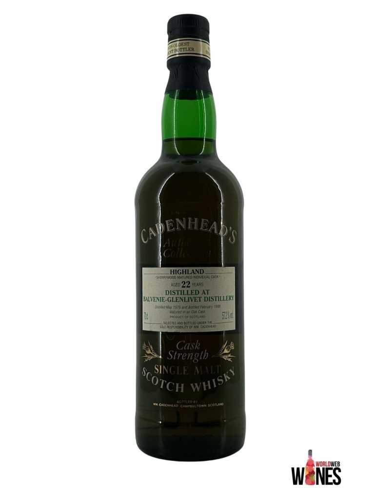 BALVENIE 22 YEARS OLD 1975 - Cadenhead's