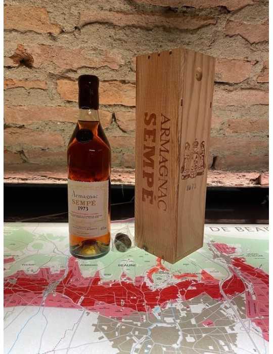 Sempé Armagnac Vintage 1973 (70cl, avec CBO)