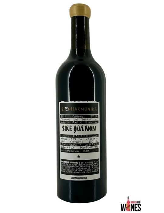 Ziehharmonika Syrah 2018 - Sine Qua Non 