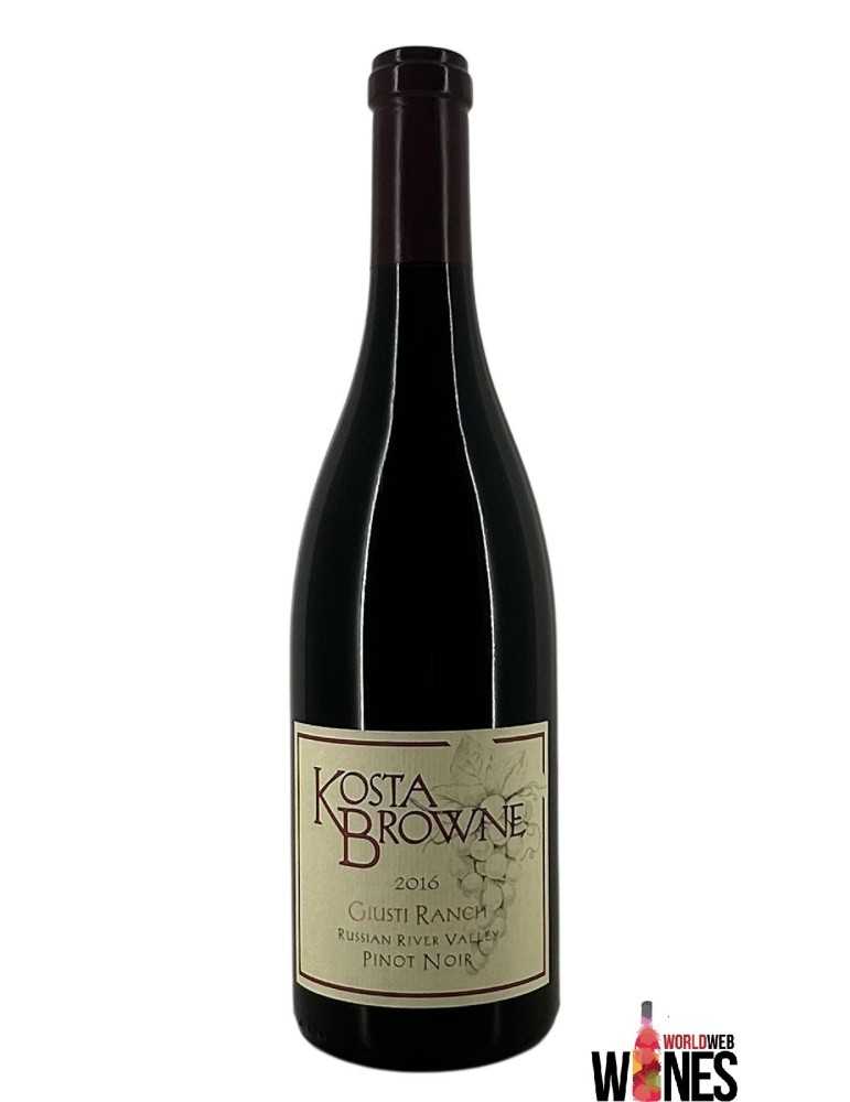 Pinot Noir Giusti Ranch 2016 - Kosta Browne