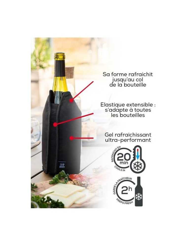 Frizz gaine rafraichissante noire Peugeot