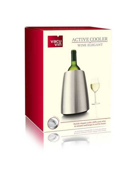 Rapid Ice wine cooler élégant inox - Vacu vin