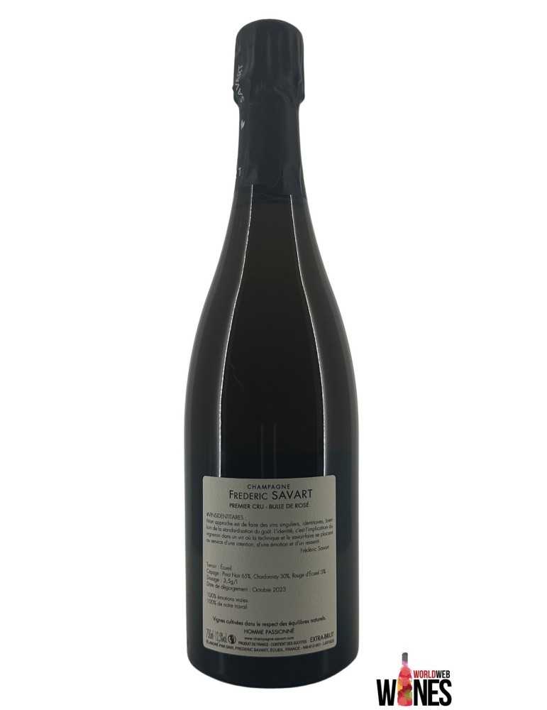 Rosé bubbles 1er cru - F. Savart