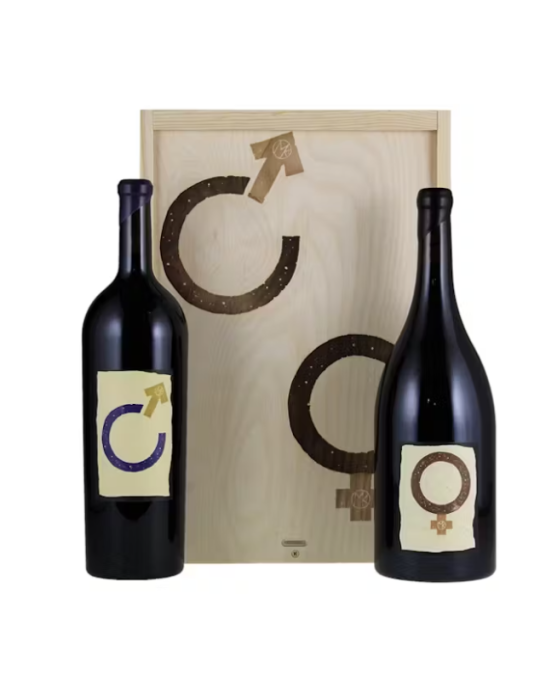 Male & Female Syrah & Grenache 2 Magnum Set 2013 - Sine Qua Non
