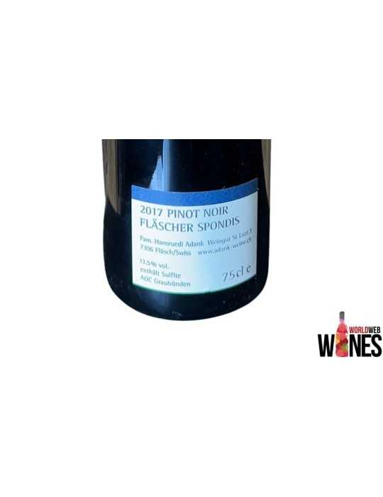 Flascher Spondis Pinot Noir 2017 - Weingut Familie Hansruedi Adank