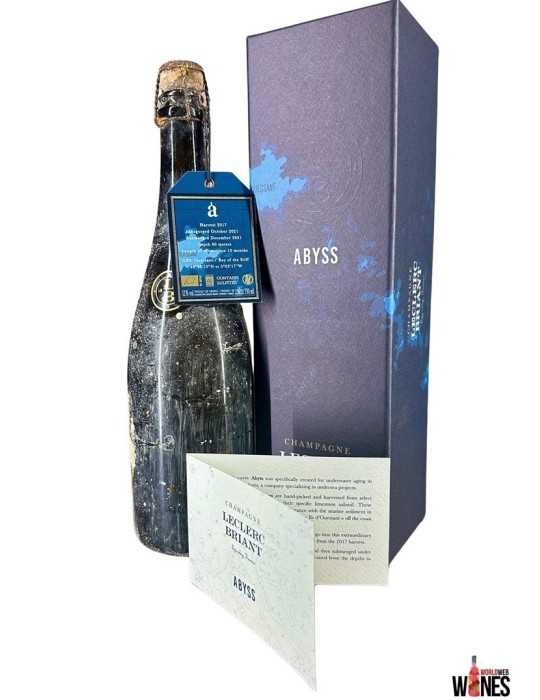 Champagne "Abyss" 2017 Leclerc Briant Brut Zéro (avec coffret)