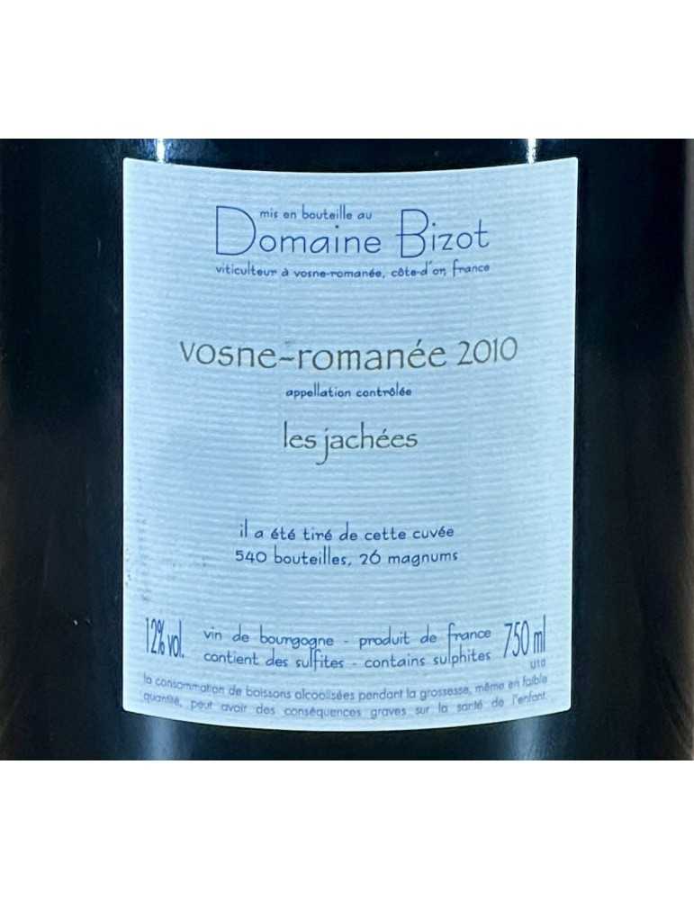 Vosne-Romanee les Jachees 2010 Domaine Jean Yves Bizot
